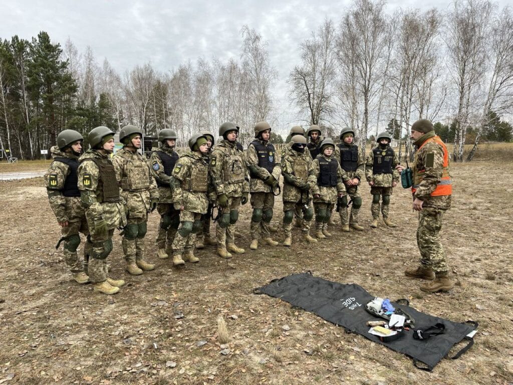 Учения по огневой подготовке КВУ